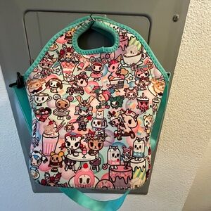 Tokidoki Sweet Cafe Neoprene Cooler Lunch Bag Tote